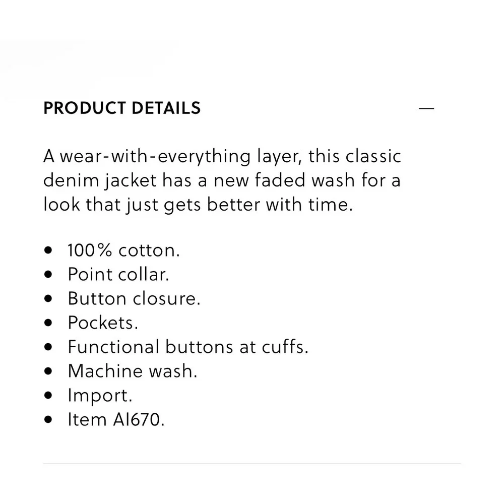 J. Crew XS Classic Denim Jacket in Brilliant Day Wash $98